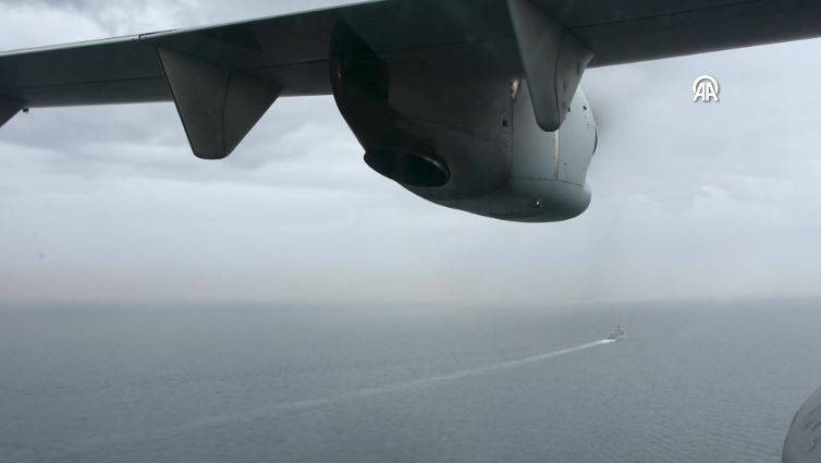 MSB Karadeniz'deki mayın gözetleme faaliyeti görüntülerini paylaştı - Resim: 3